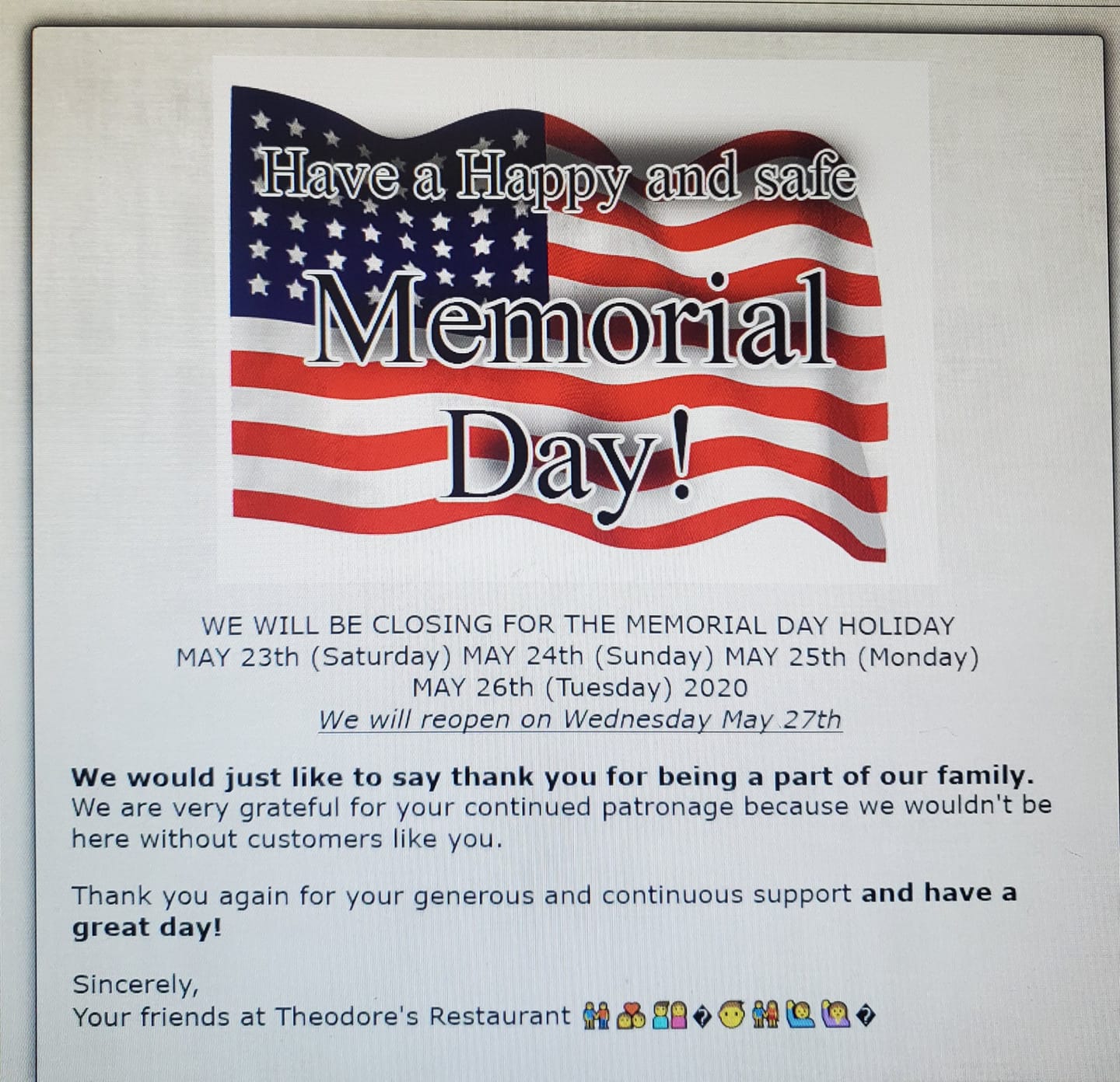 Photo credit: facebook