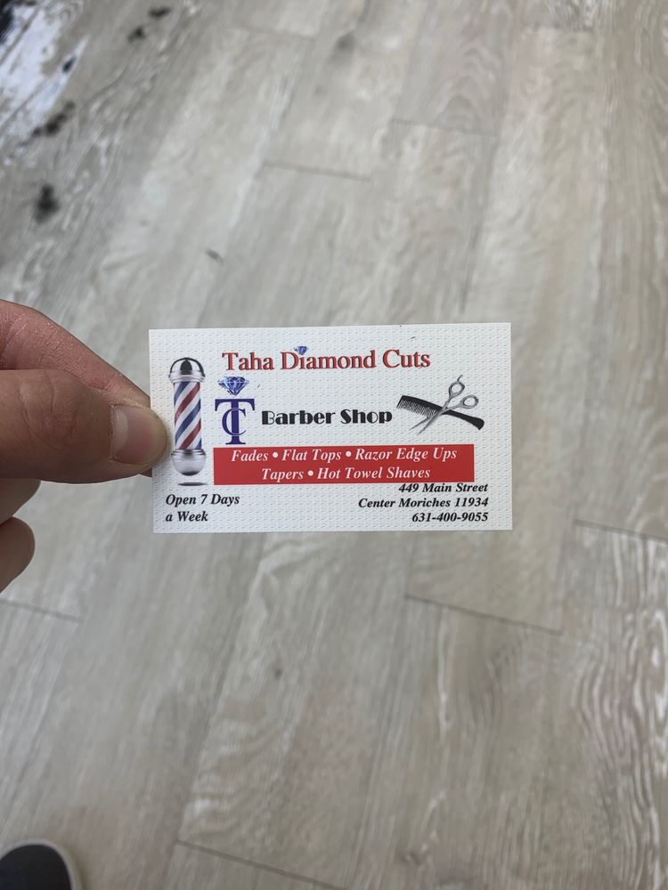 Taha Diamond Cuts Barber 449 Montauk Hwy, Center Moriches New York 11934