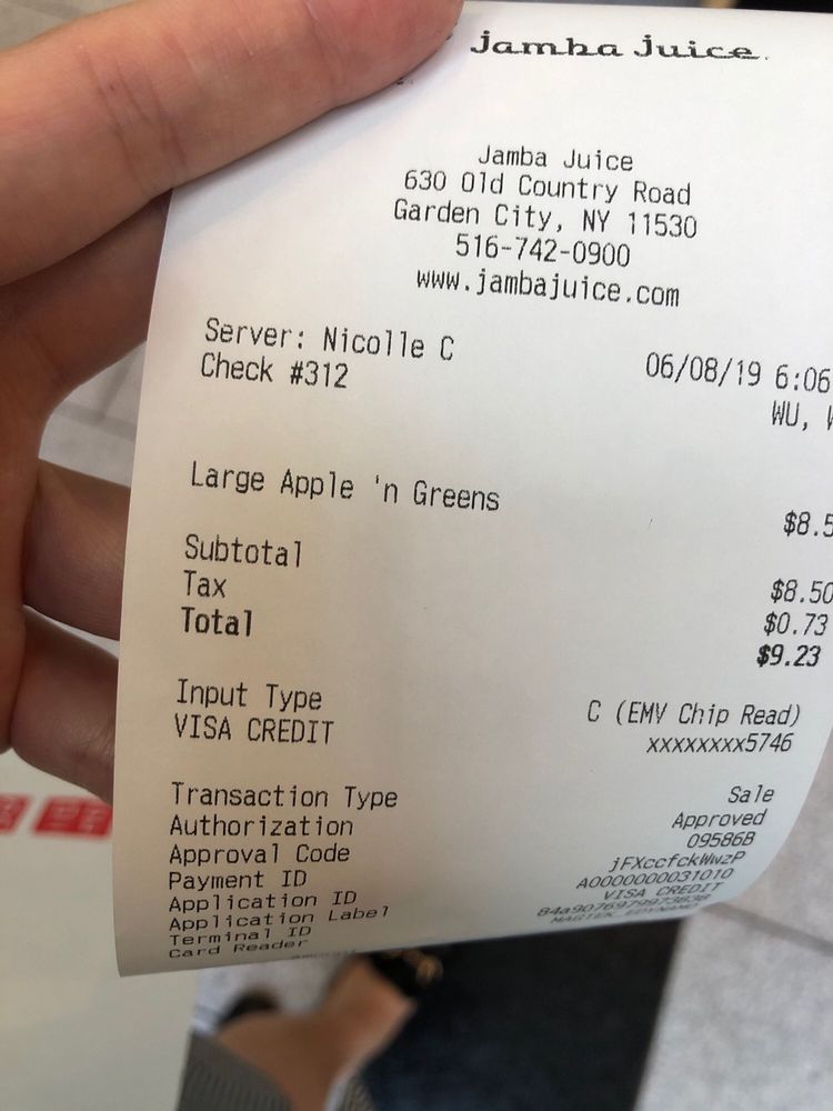 Jamba Roosevelt Field Mall - Kiosk 630 Old Country Rd, Garden City