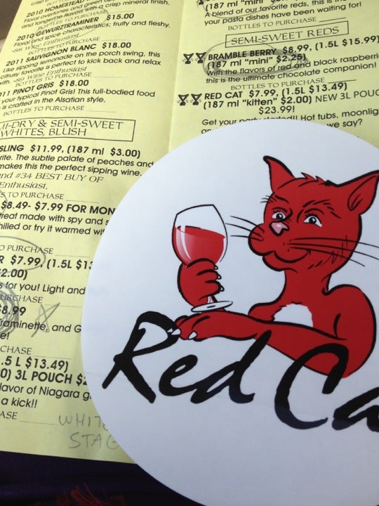 Hazlitt 1852 Vineyards Menu