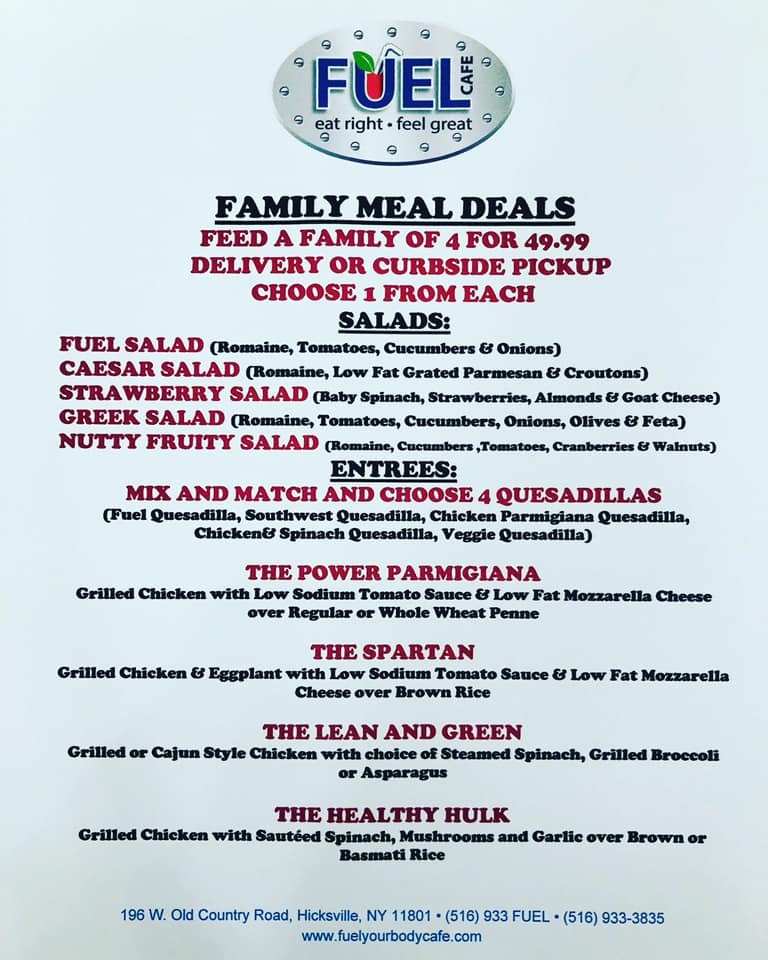 Fuel Your Body Cafe 196 W Old Country Rd, Hicksville