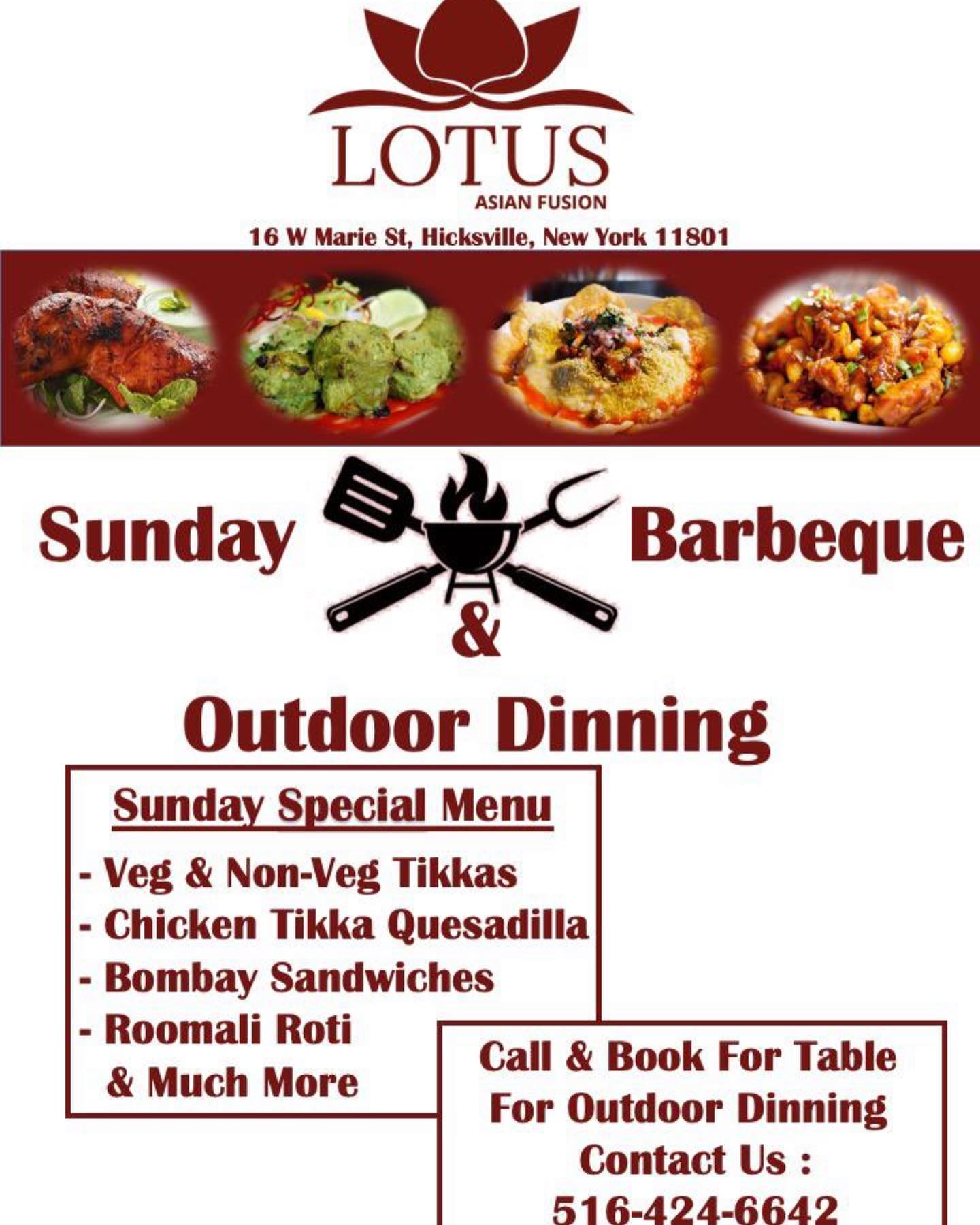Lotus Asian Fusion 16 W Marie St, Hicksville