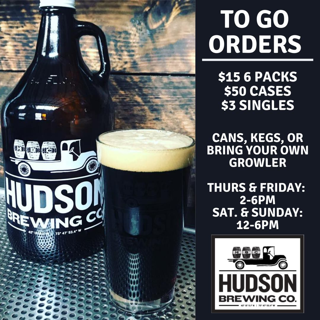 Hudson Brewing Company Menu