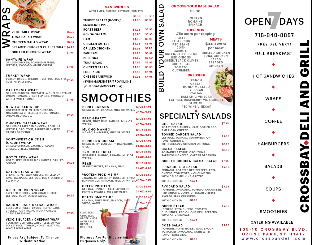 Cross Bay Deli & Grill 10510 Cross Bay Blvd, Jamaica