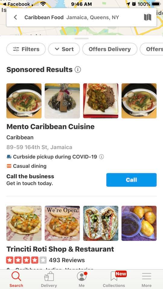 Mento Carribean Cuisine 8959 164th St, Queens