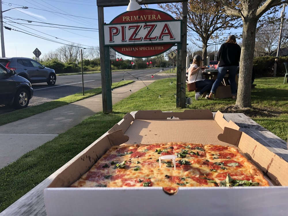 Primavera Pizza 54 S Erie Ave B, Montauk