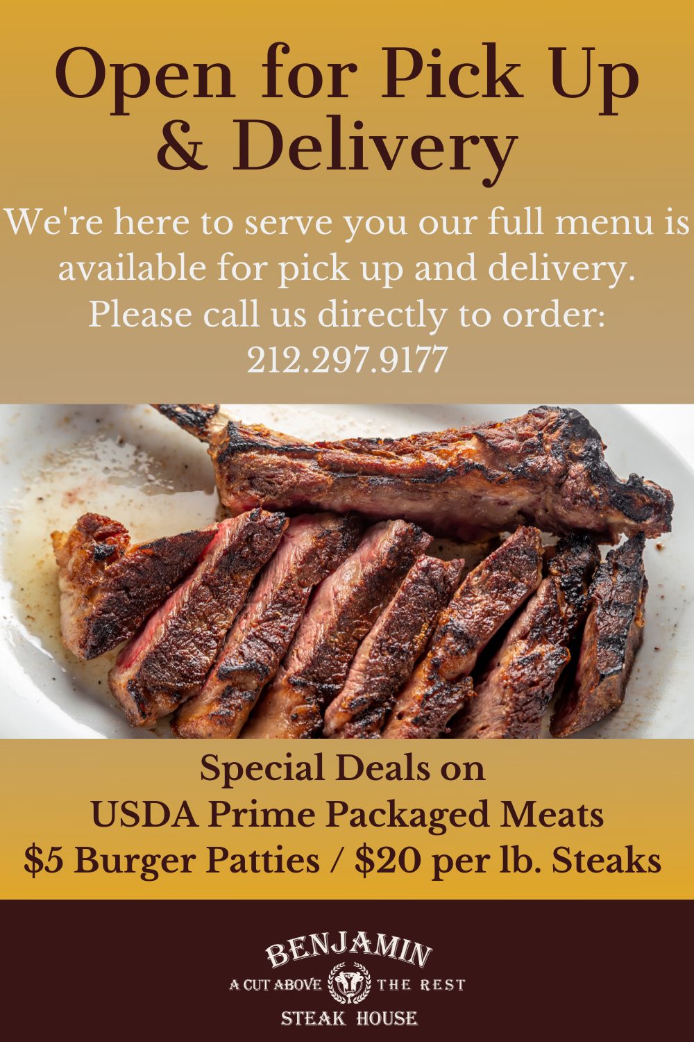 Benjamin Steakhouse 52 E 41st St, New York