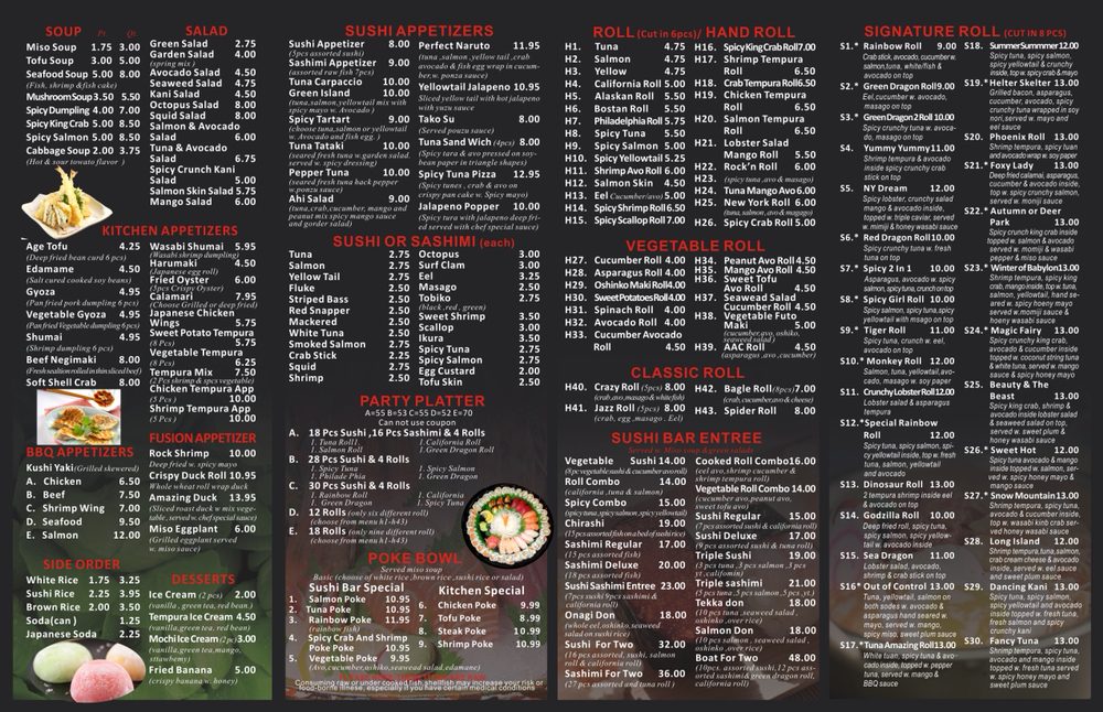 Sushi Express 1165 Deer Park Ave, North Babylon