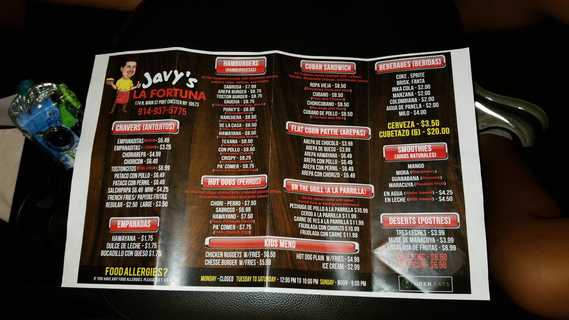 La Fortune Deli Inc Menu