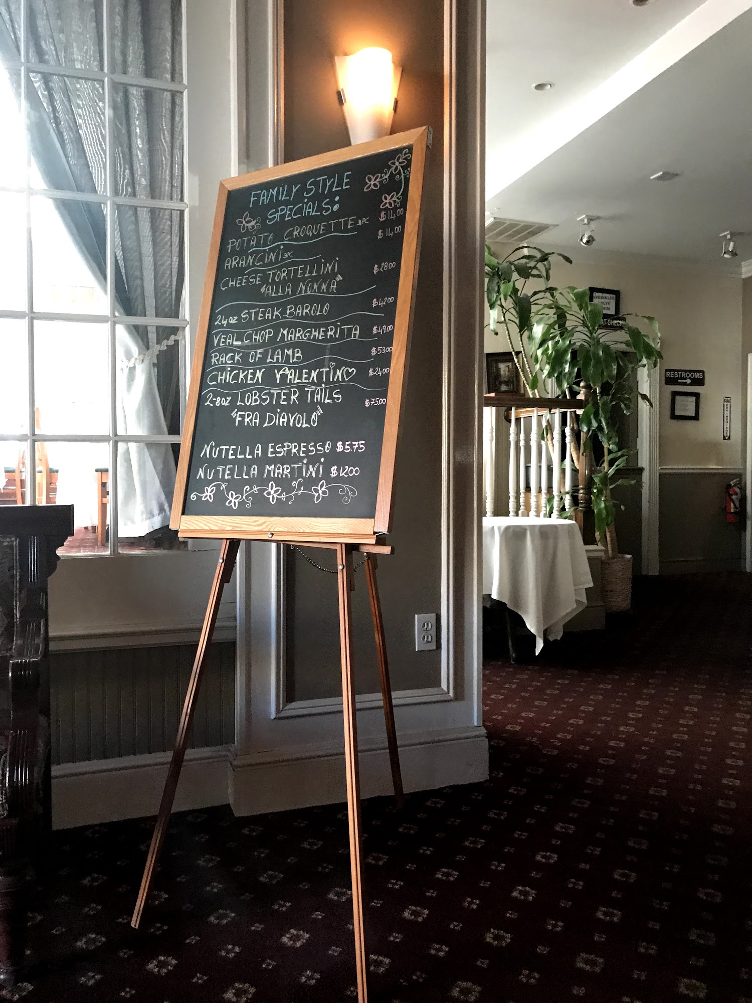 La Parma on the Bay Menu