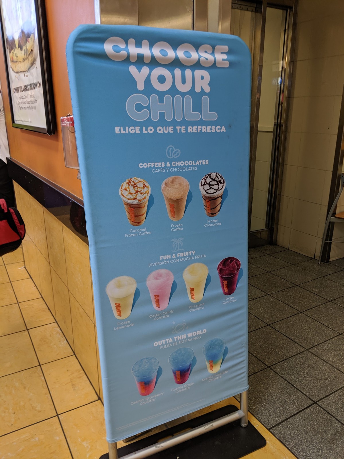 Baskin-Robbins Menu