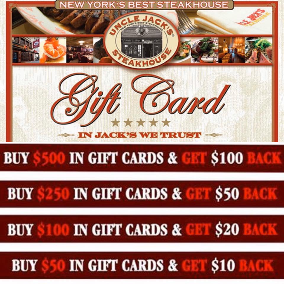 Uncle Jack's Steakhouse 3940 Bell Blvd, Queens