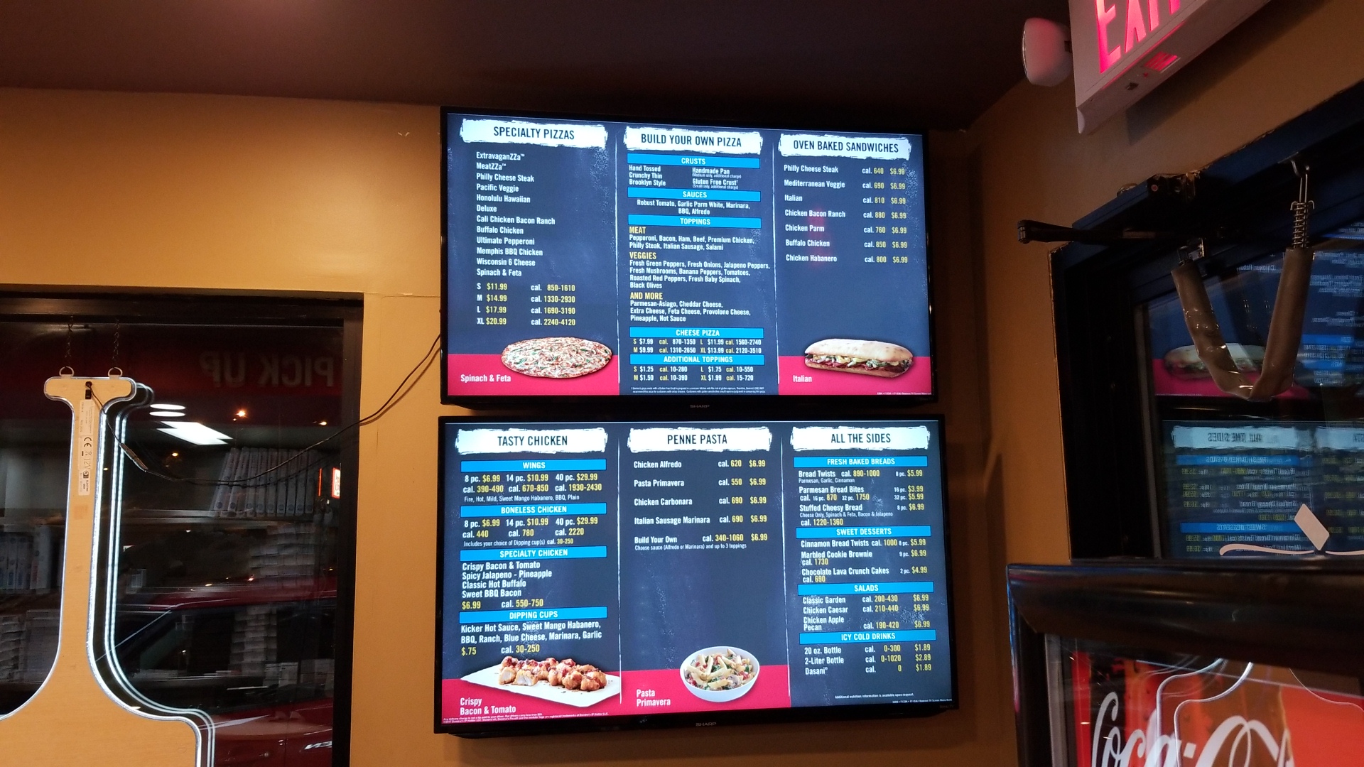 Domino's Pizza Menu