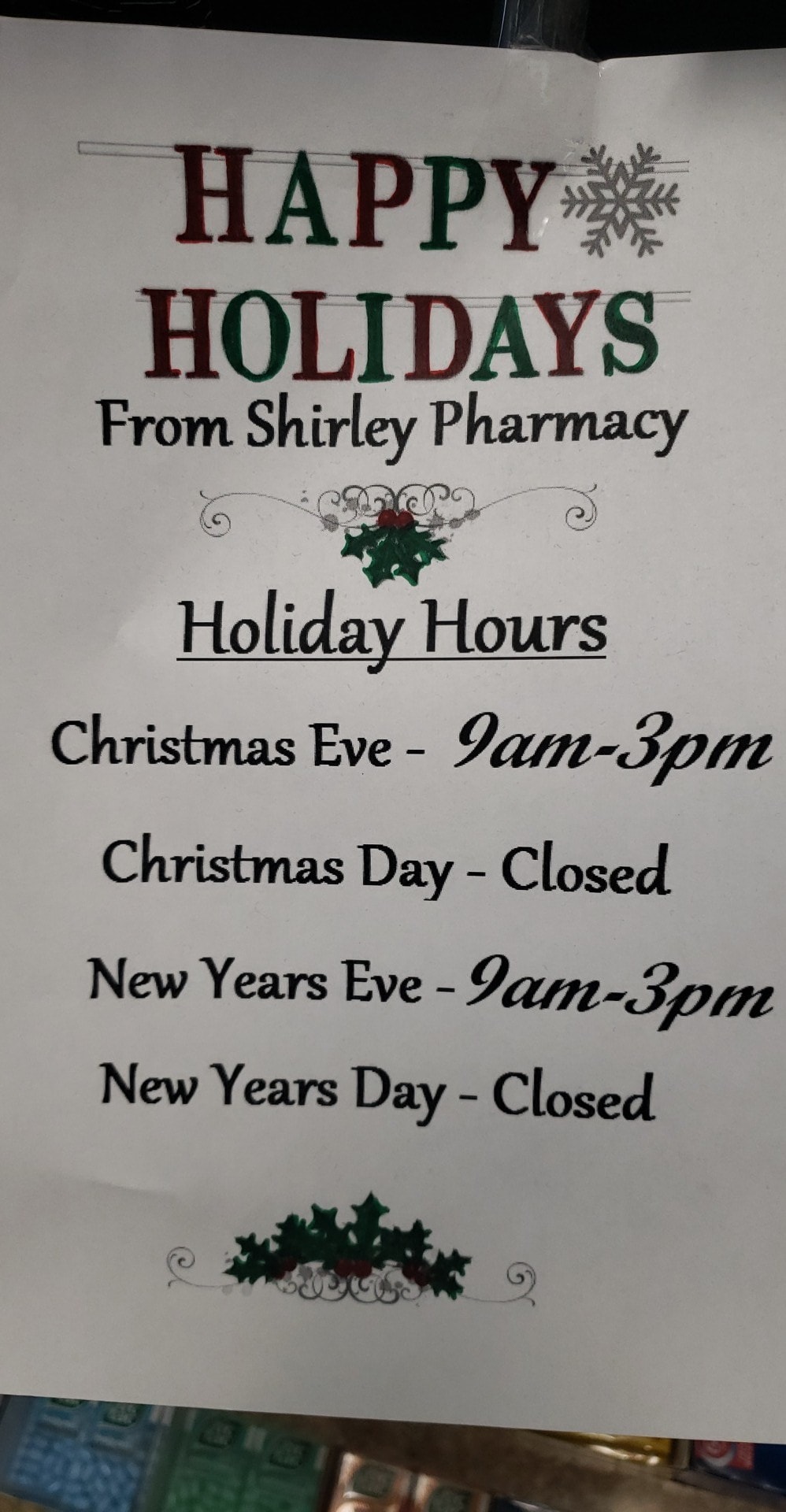 Shirley Pharmacy and Surgicals