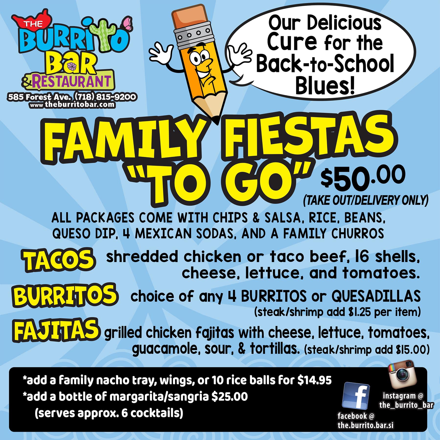 Burrito Bar 585 Forest Ave, Staten Island