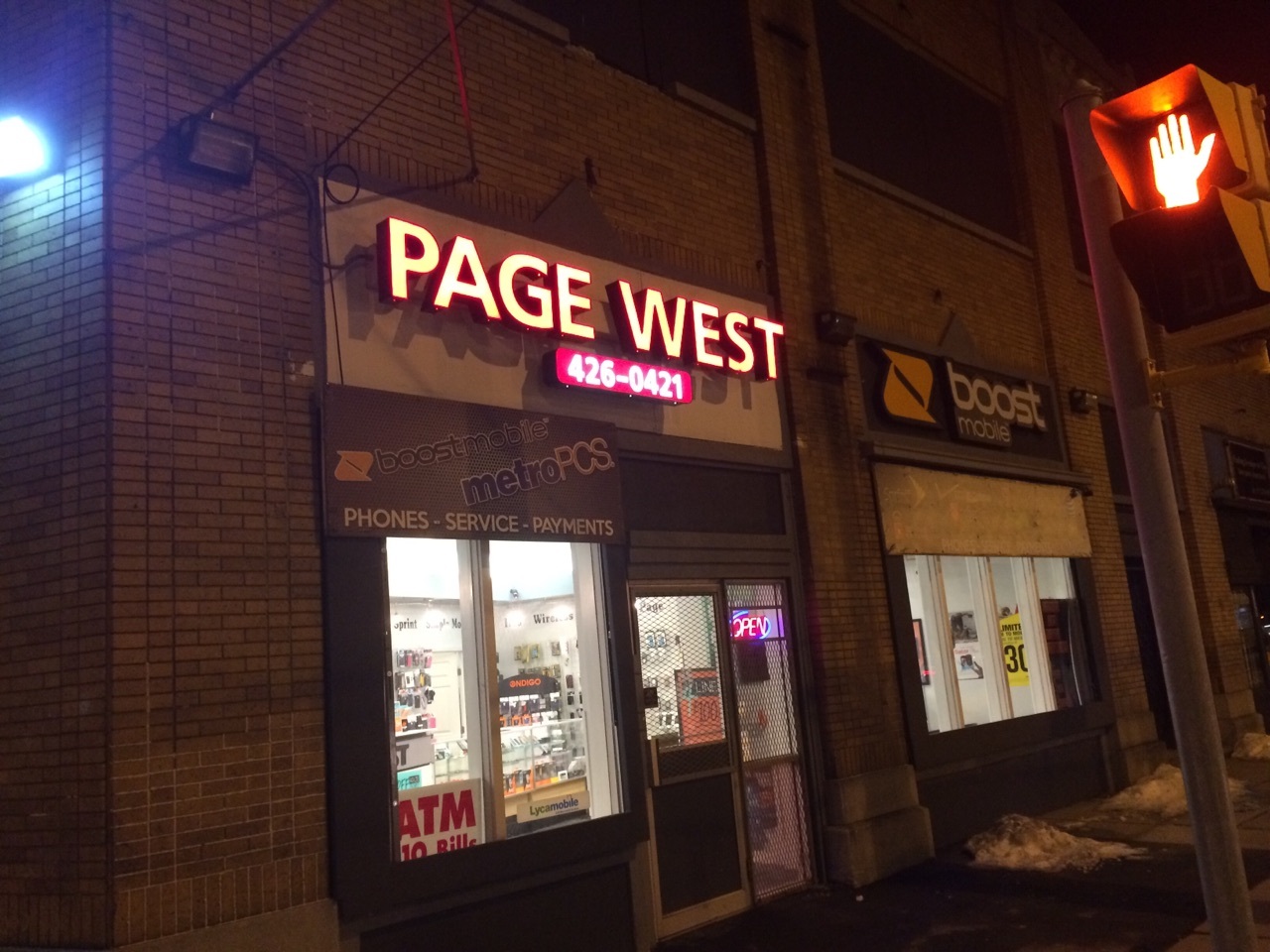 Page West