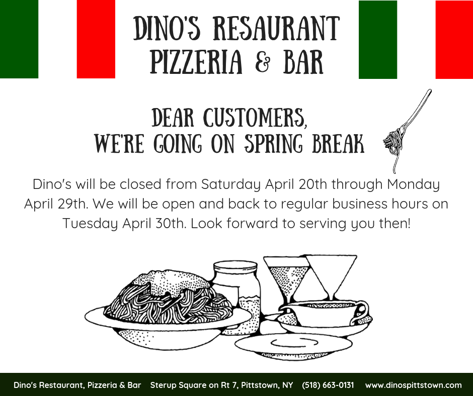 Dino's Restaurant 2113 NY-7, Troy