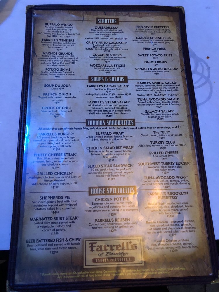 Farrell's of Brooklyn 263 Higbie Ln, West Islip