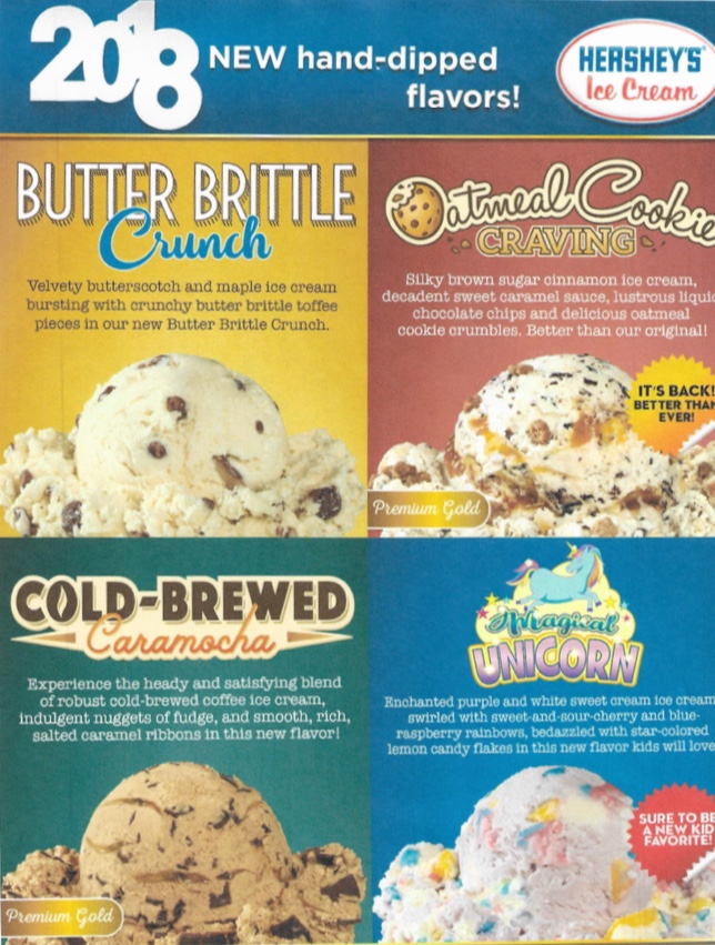 Schoolhouse Creamery Menu