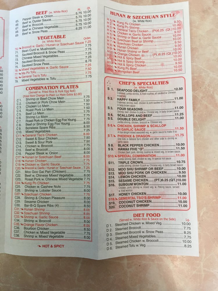 China Garden Restaurant 492 W Market St #B, Akron