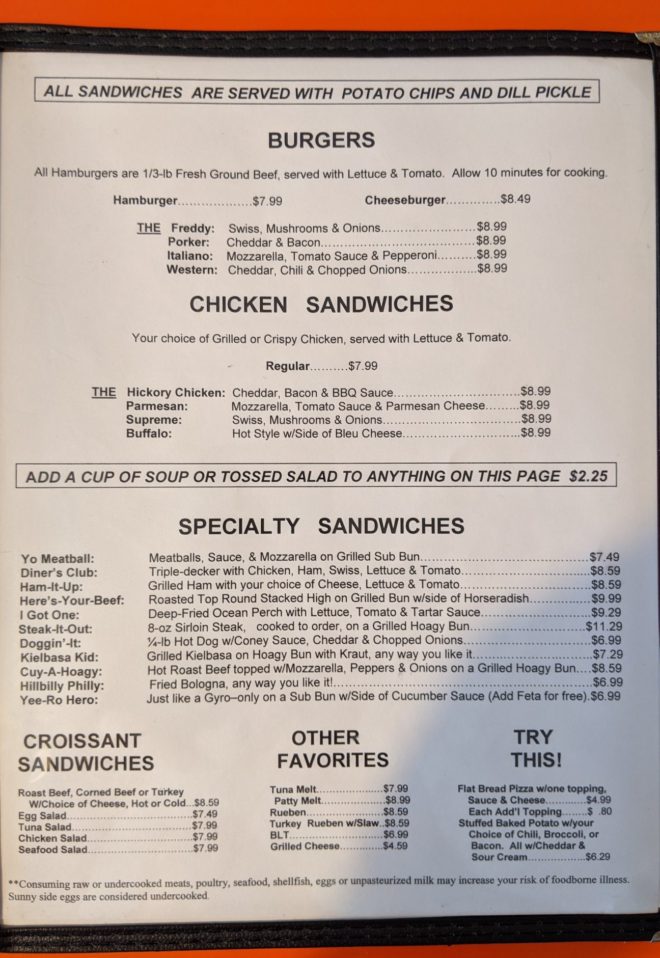 Fred's Diner 930 Home Ave, Akron