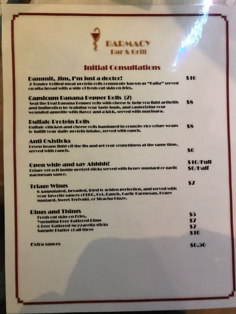 BARMACY Bar & Grill 804 W Market St, Akron