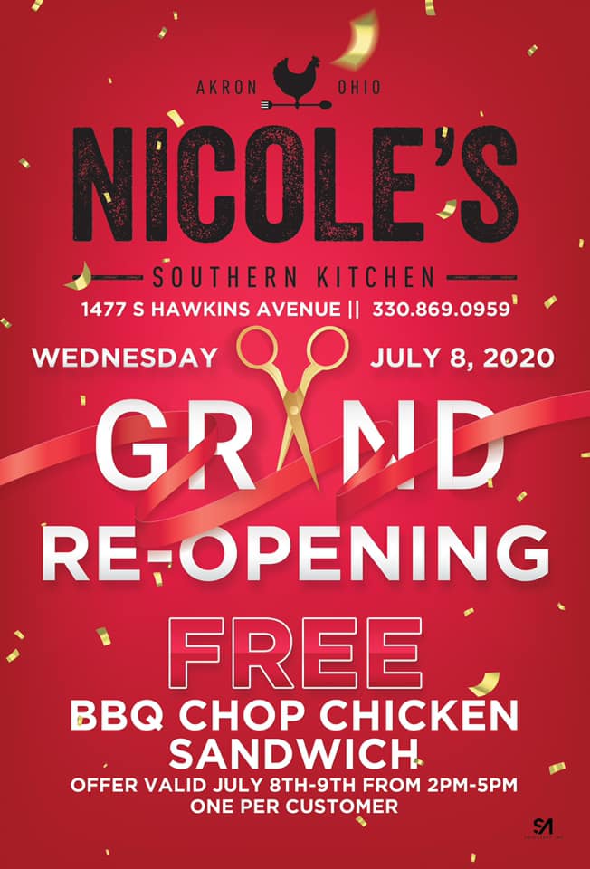 Nicole's Restaurant 1477 S Hawkins Ave, Akron