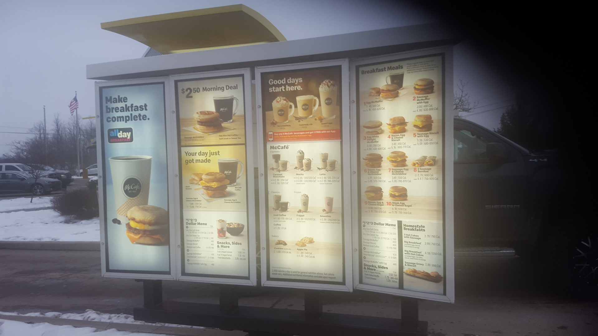 McDonald's Menu