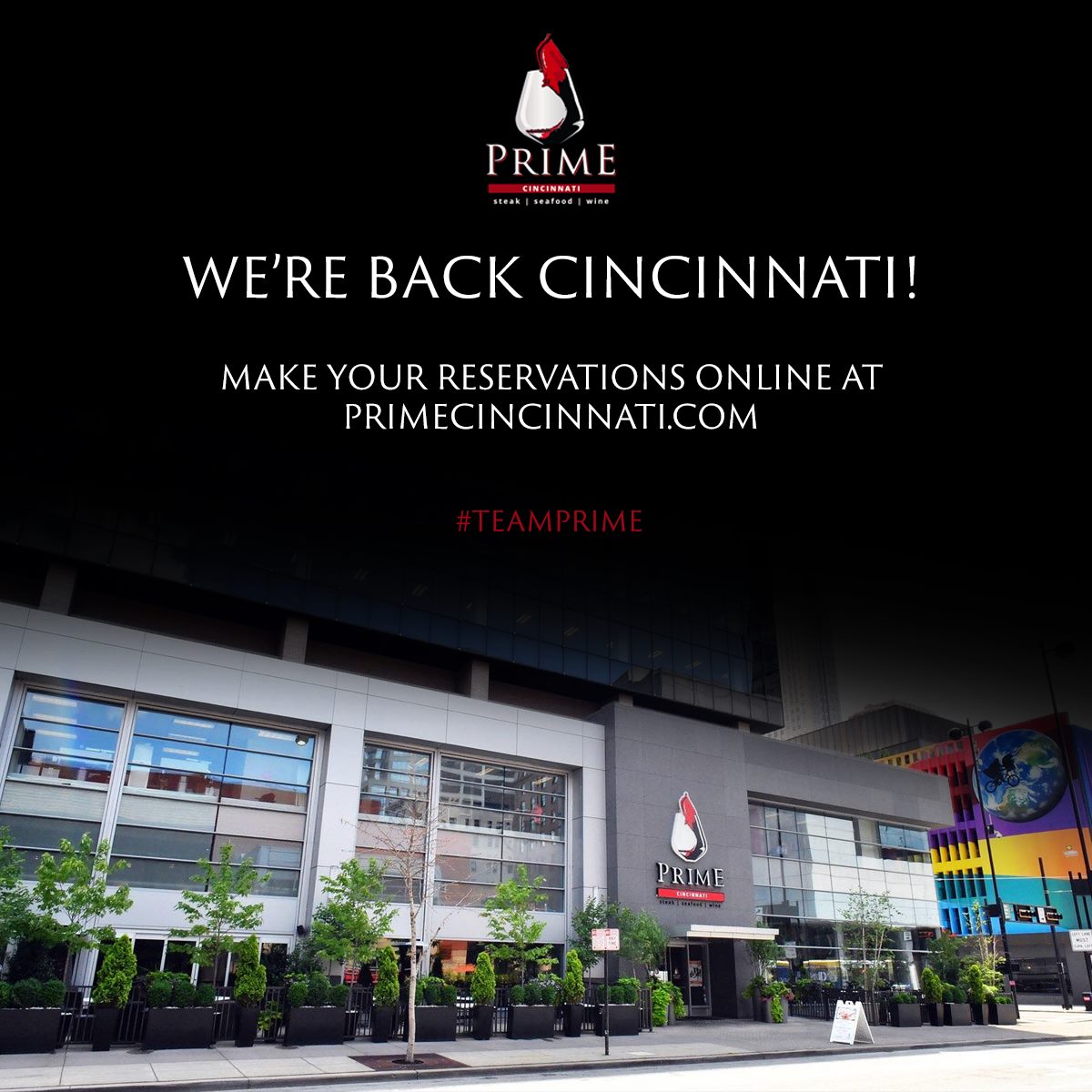 Prime Cincinnati 580 Walnut St #100, Cincinnati