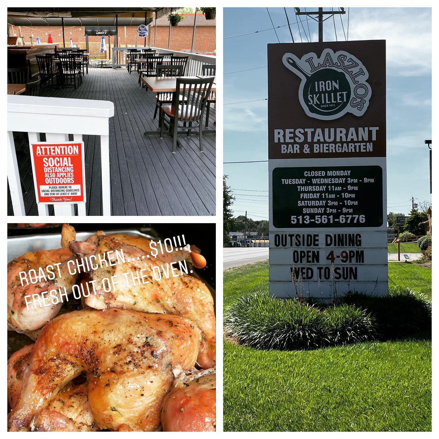 Laszlo's Iron Skillet Restaurant 1020 Ohio Pike, Cincinnati
