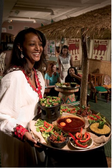 Empress Taytu Ethiopian Restaurant 6125 St Clair Ave., Cleveland
