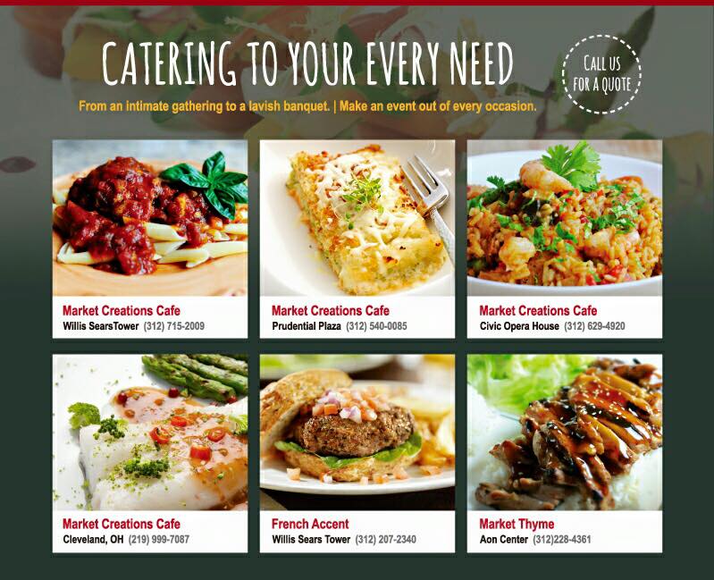 Market Creations Cafe Menu