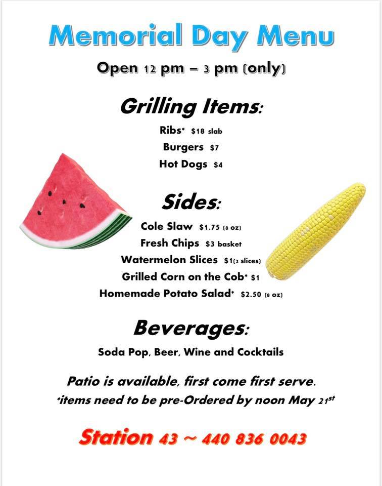 Station 43 Tavern 39910 Aurora Rd, Solon