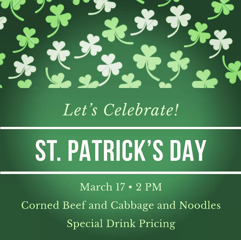 Weeksend Tavern Menu