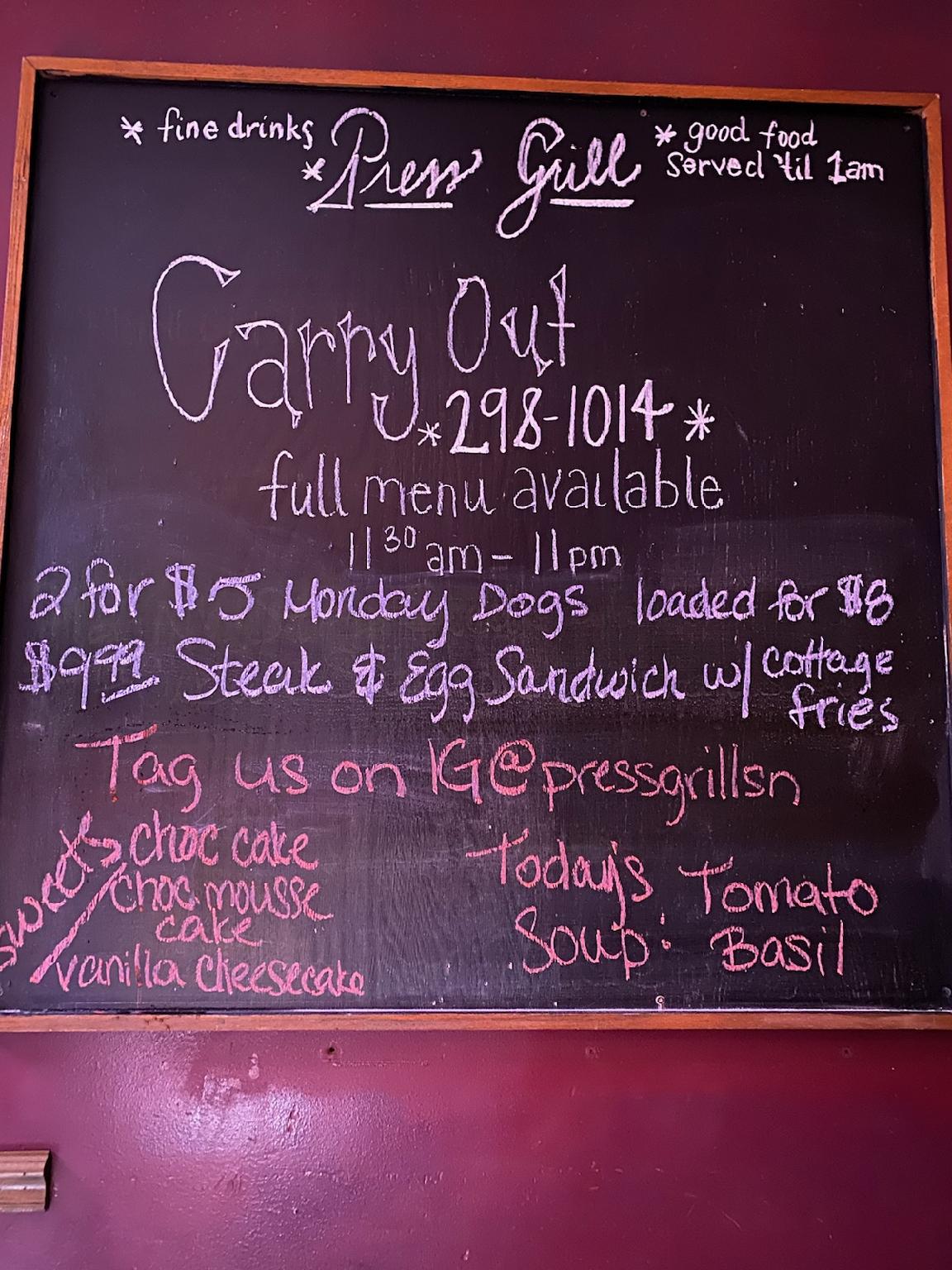 Press Grill 741 N High St, Columbus