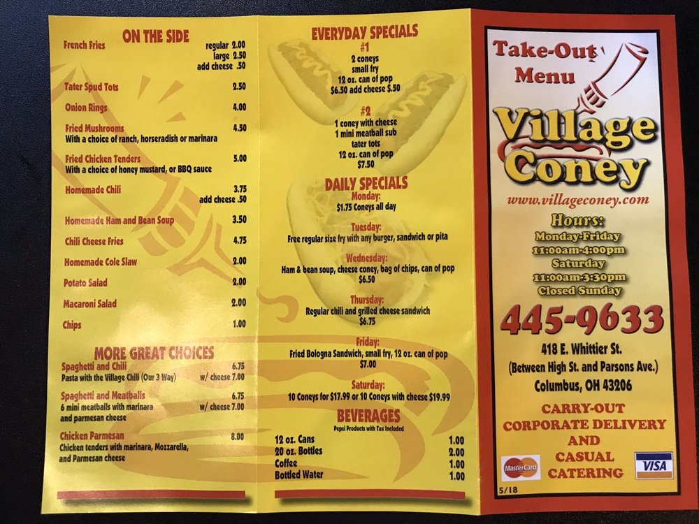Village Coney 418 E Whittier St, Columbus