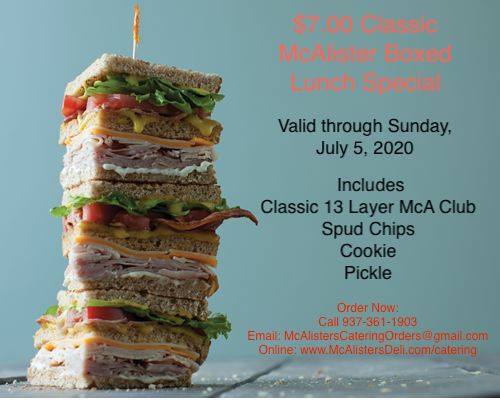 McAlister's Deli 6685 Miller Ln, Dayton