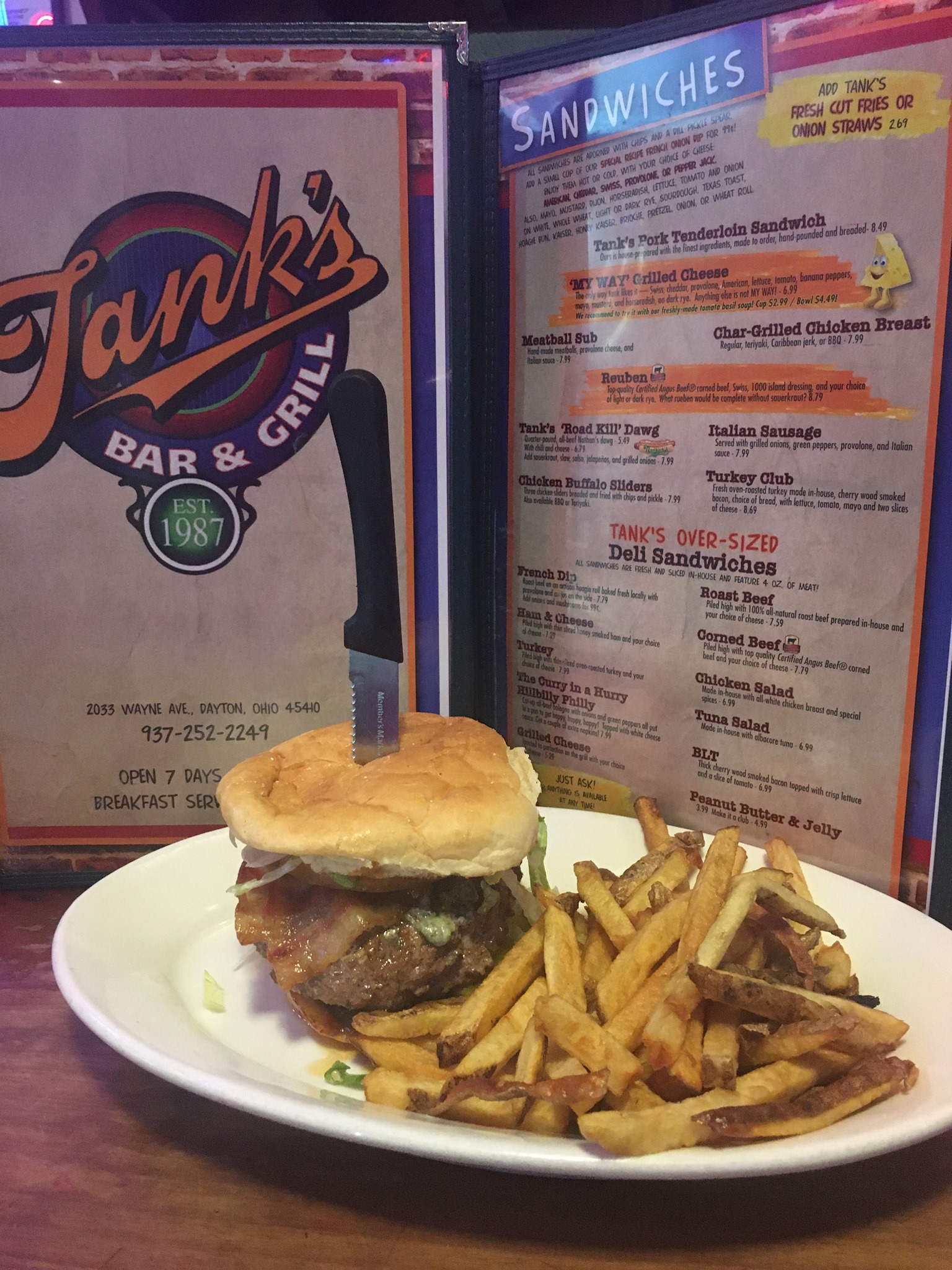 Tank's Bar and Grill 2033 Wayne Ave, Dayton
