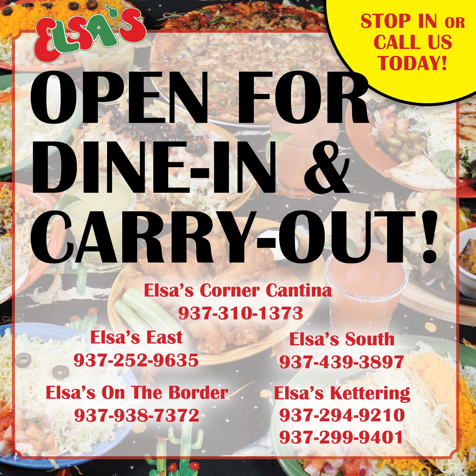 Elsa's Mexican Restaurant 6318 Far Hills Ave, Dayton
