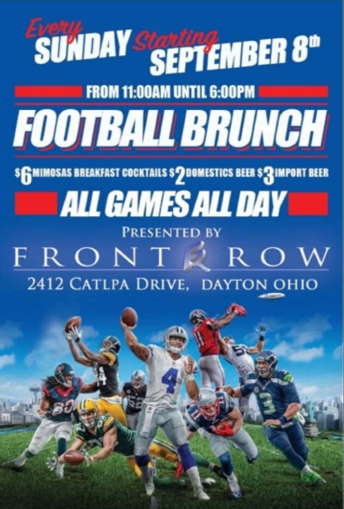 The Front Row Bar and Grill 2412 Catalpa Dr, Dayton