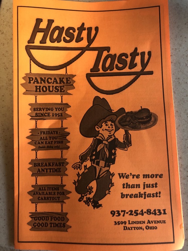 Hasty Tasty Pancake House 3509 Linden Ave, Dayton