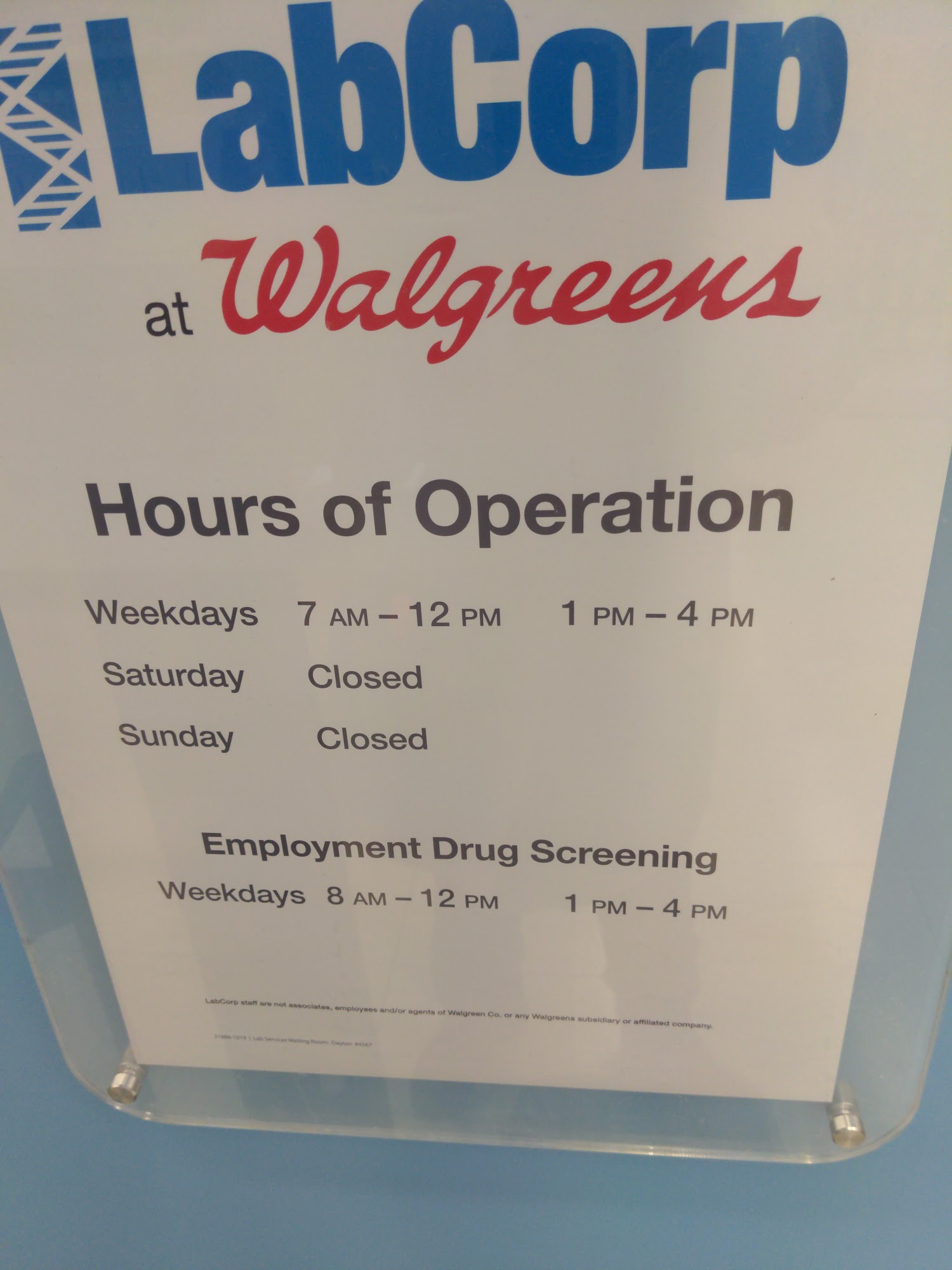 LabCorp at Walgreens