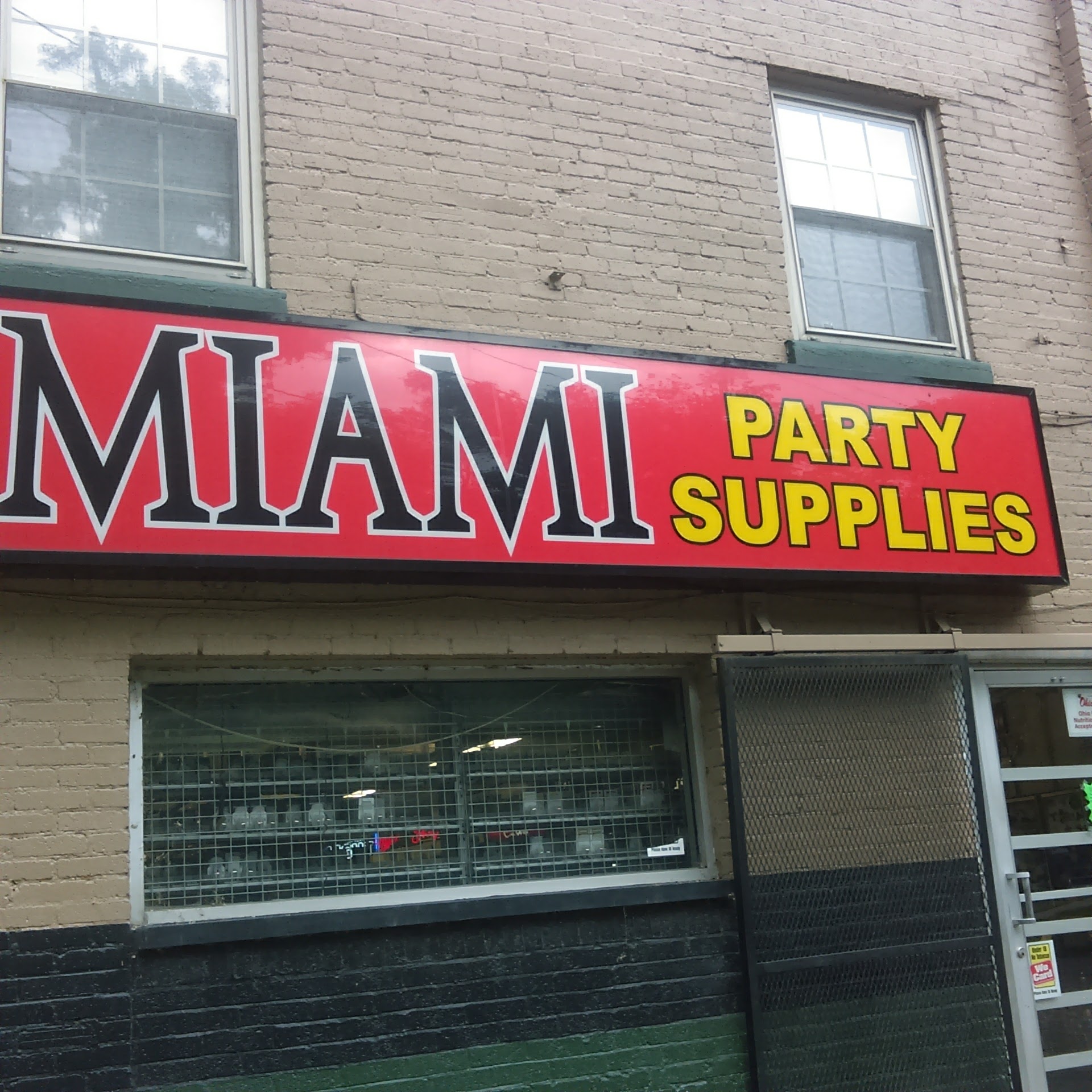 New Miami Party Supply