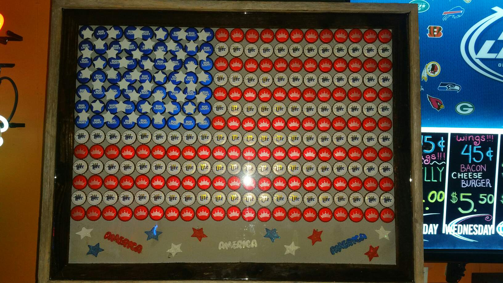 Kickstand Saloon Menu