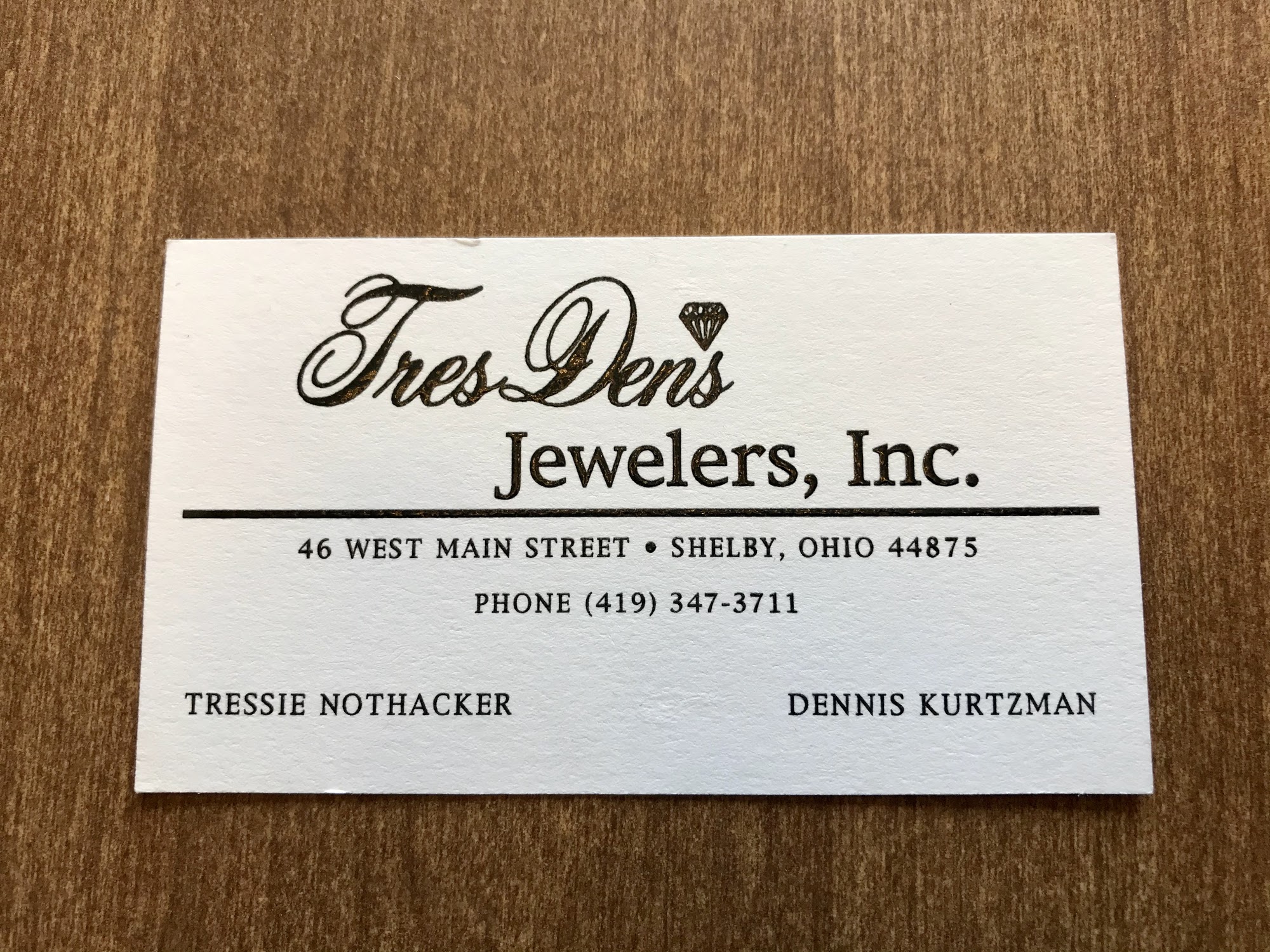 Tres Den's Jewelry Store Inc