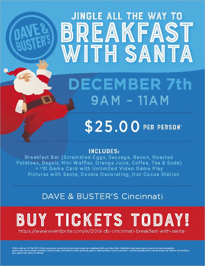 Dave & Buster's Tri County Commons, 11775 Commons Dr, Springdale