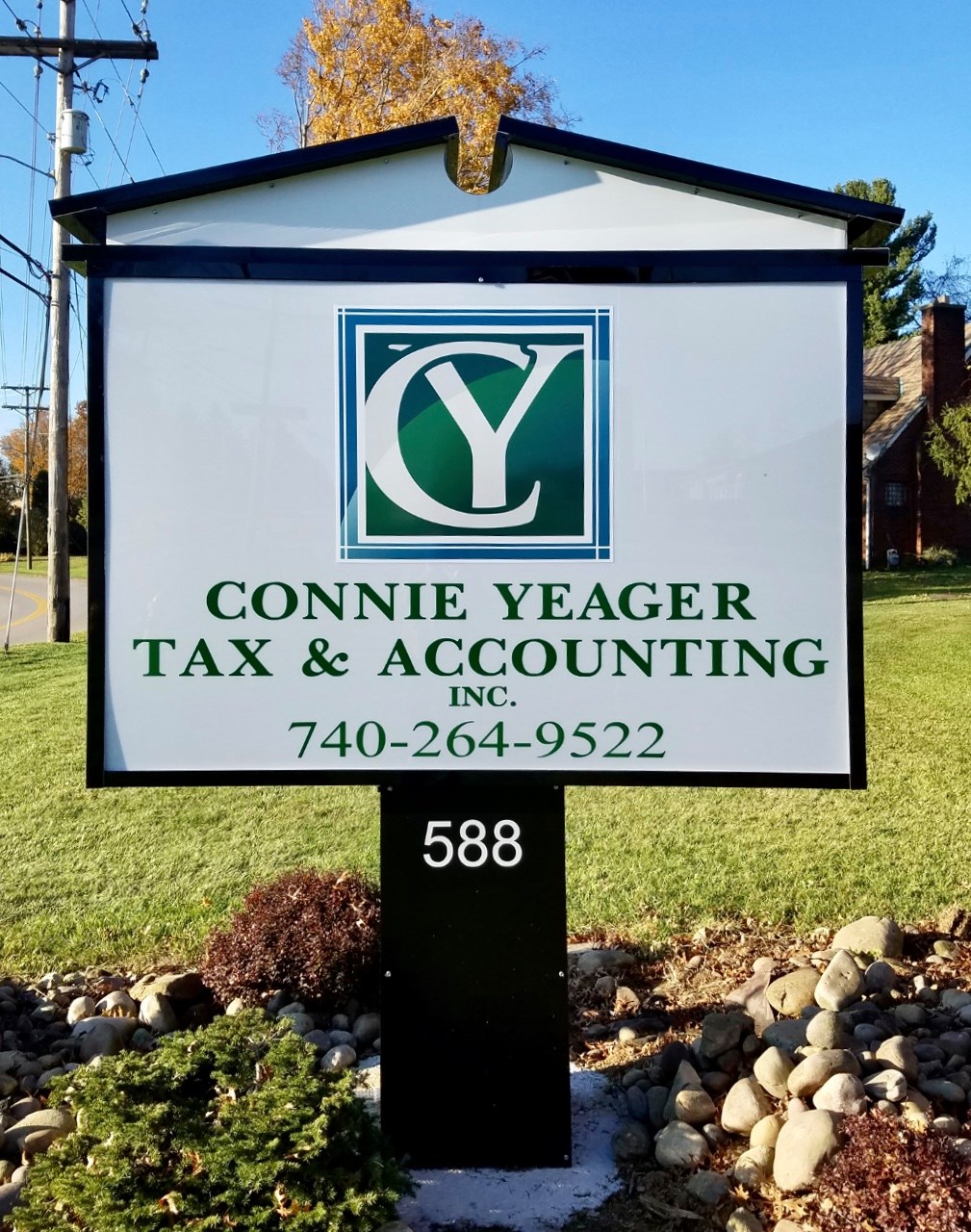 Connie Yeager Tax & Accounting, Inc. 588 Lovers Ln, Steubenville Ohio 43953