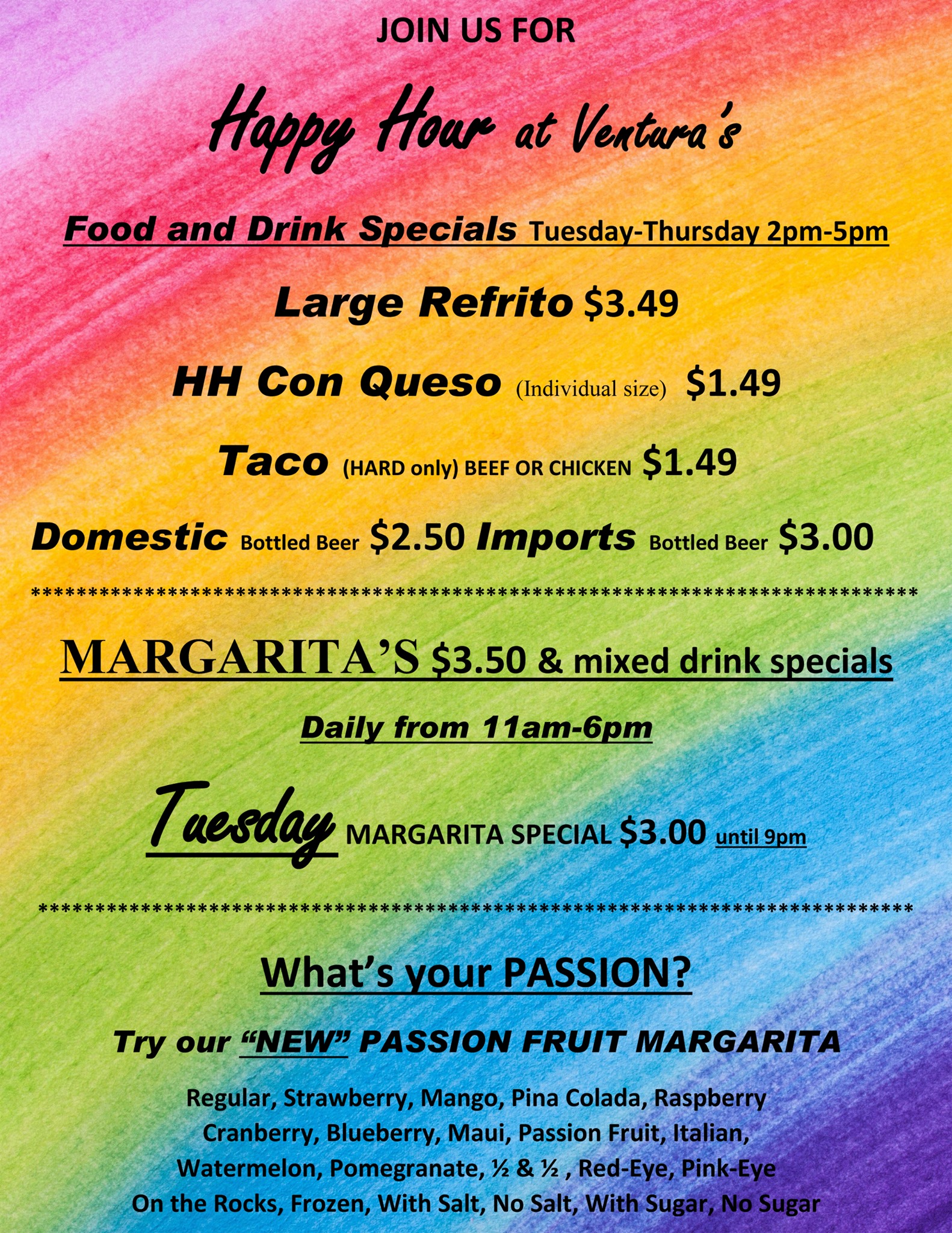 Ventura's Mexican Restaurant 7742 W Bancroft St, Toledo