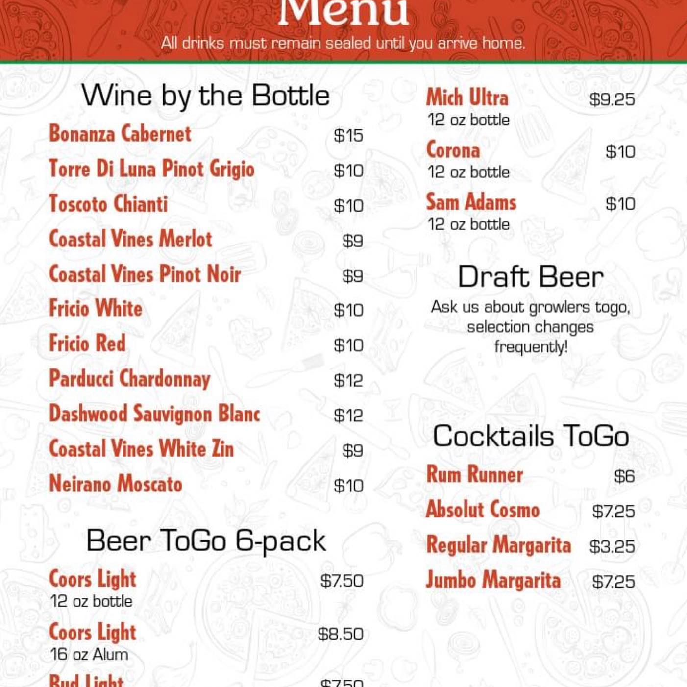 Caper's Pizza Bar 2038 S Byrne Rd, Toledo