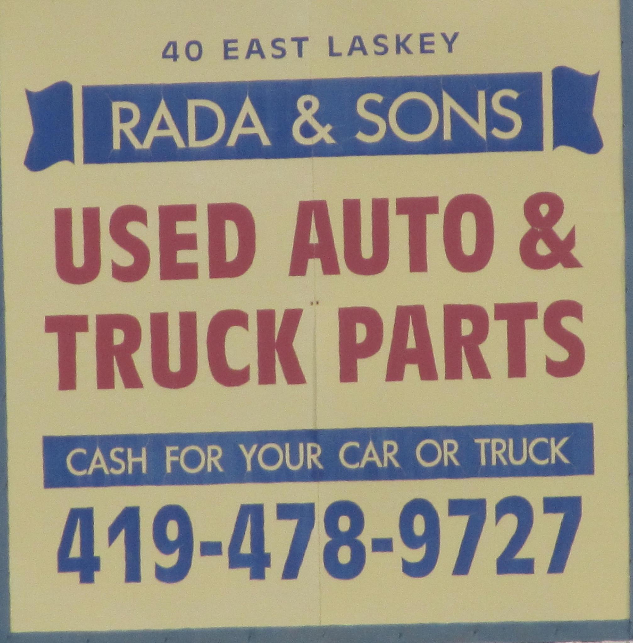 Rada&Sons Used Auto Parts